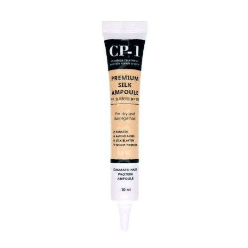 ESTHETIC HOUSE CP-1 Premium Silk Ampoule Сироватка для сухого та пошкодженого волосся незмивна з протеїнами шовку