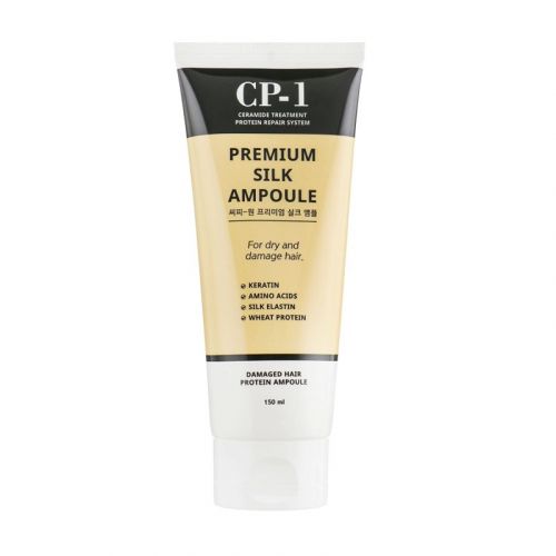 ESTHETIC HOUSE CP-1 Premium Silk Ampoule Сироватка для сухого та пошкодженого волосся незмивна з протеїнами шовку