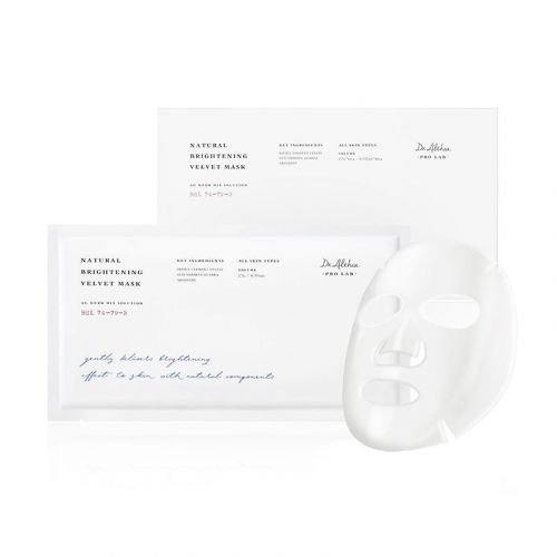 DR. ALTHEA PRO LAB Natural Brightening Velvet Mask Маска для обличчя тканинна для вирівнювання тону з рослинними екстрактами