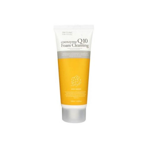 3W CLINIC Coenzyme Q10 Foam Cleansing Пінка для вмивання з коензимом Q10