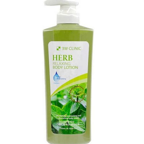 3W CLINIC Relaxing Body Lotion Herb Лосьйон розслабляючий для тіла з екстрактом трав