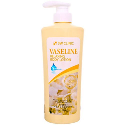 3W CLINIC Relaxing Body Lotion Vaseline Лосьйон розслабляючий для тіла з вазеліном