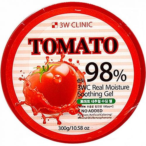3W CLINIC Tomato Moisture Soothing Gel Багатофункціональний гель для обличчя і тіла з екстрактом томату