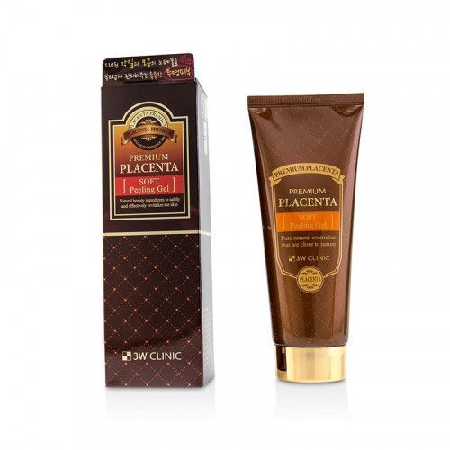 3W CLINIC Premium Placenta Soft Peeling Gel Пілінг гель для обличчя