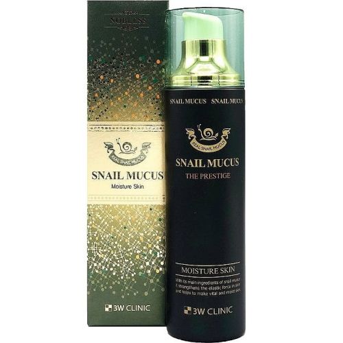 3W CLINIC Snail Mucus Moisture Skin Тонер для обличча з муцином равлика
