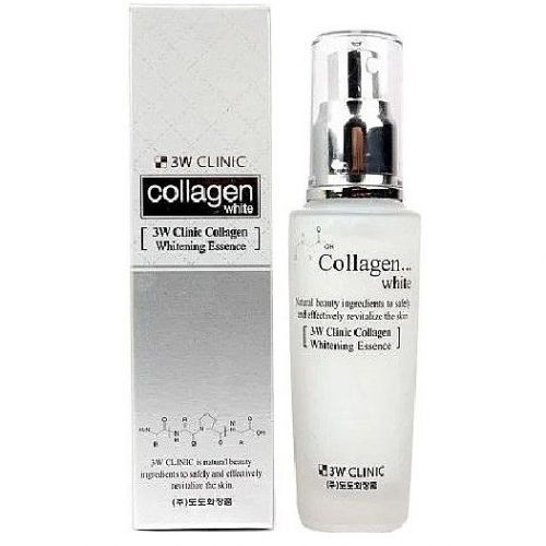 3W CLINIC Collagen Whitening Essence Есенція для обличчя освітлювальна Колаген Ніацинамід