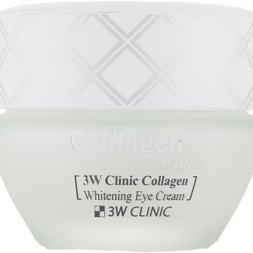 3W CLINIC Collagen Whitenin Eye Cream Освітлюючий крем для очей з колагеном