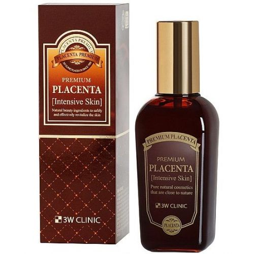 3W CLINIC Premium Placenta Intensive Skin Антивіковий тонер для обличча з плацентою