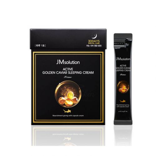 JMsolution Active Golden Caviar Sleeping Cream Крем маска для обличчя Нічний Ікра і Золото