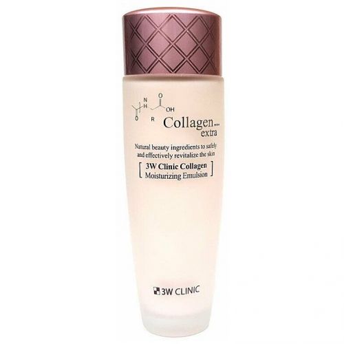 3W CLINIC Collagen Extra Moisturizing Emulsion Емульсія Зволожуюча з морським колагеном
