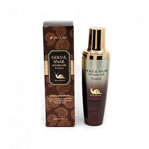 3W Clinic Gold & Snail Intensive Care Emulsion Емульсія для обличчя