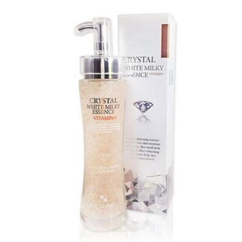 3W CLINIC Crystal White Milky Essence Vitamin+ revitalizing comfort white Есенція з молочним протеїном