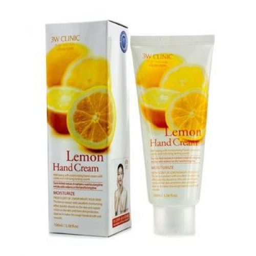 3W CLINIC Lemon Hand Cream Крем для рук зволожувальний з екстрактом лимона