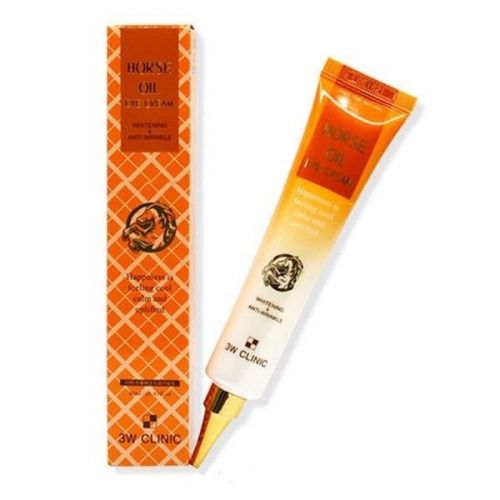 3W CLINIC Horse Oil Eye Cream Крем для очей з кінським жиром