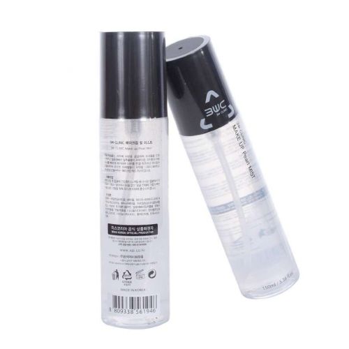 3W CLINIC Make Up Pearl Mist Міст для обличчя зволожуючий для закреплення макіяжу з перлами
