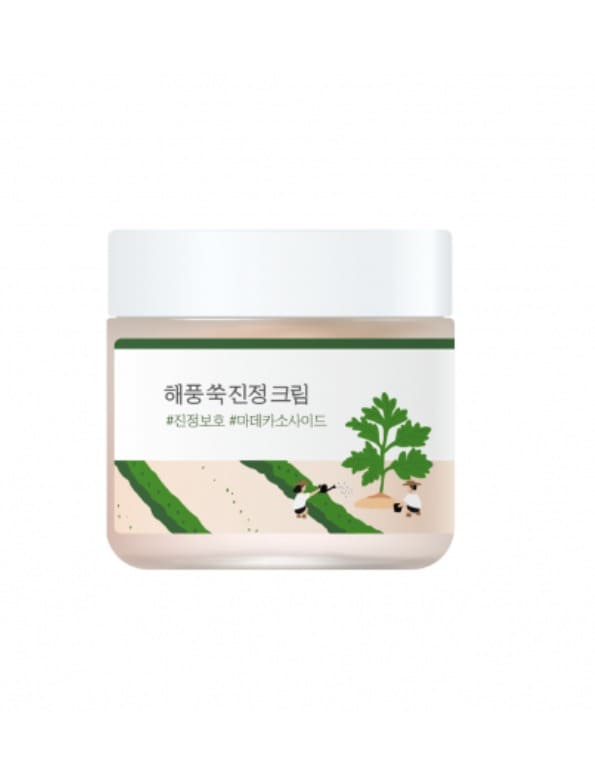 Заспокійливий крем з полином Round Lab MUGWORT CALMING CREAM 80 ml